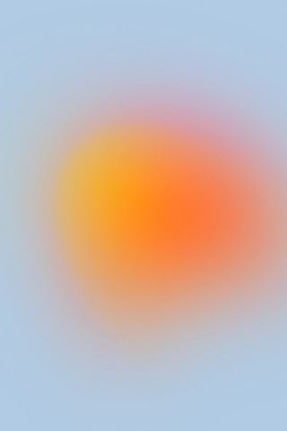 Abstract gradient with soft hues of yellow, orange, and pink against a light blue background.