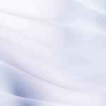 Soft, flowing waves of light blue and white create a smooth, tranquil background.