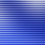Abstract Blue and White Ribbed Glass Background with Vertical St