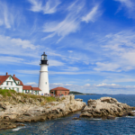 Lighthouse in Portland Maine